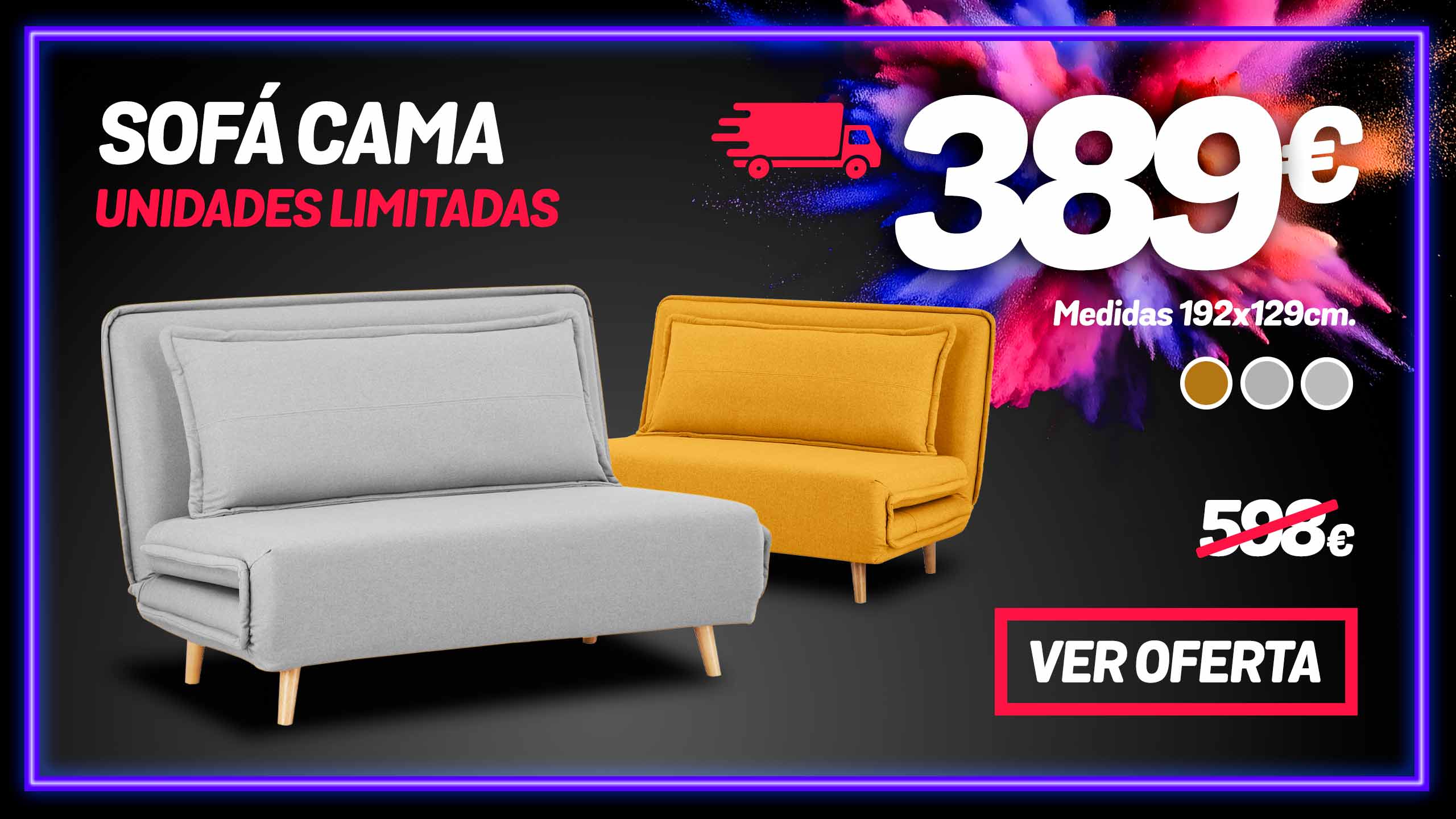 sofa cama en stock online